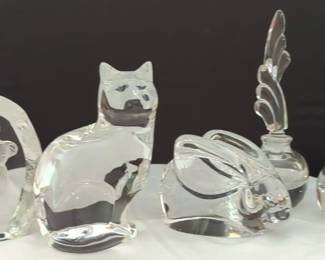 Crystal and Glass Figurines