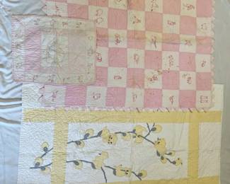 Handmade Animalthemed Child Quilts
