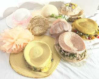 Vintage Garden Party Hats