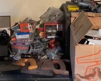 Vintage Power Tools And Large Lot Of Hand Tools, Home Improvement Items