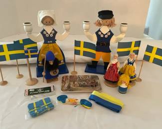 Vintage Swedish Collectibles Trinkets