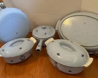 Enameled Coated Cast Iron Dutch Ovens