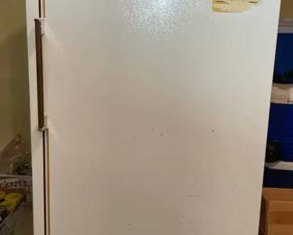 Vintage General Electric Upright Freezer