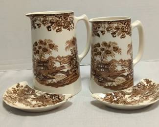 Royal Staffordshire Pitchers and Dishes
