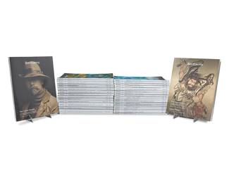 1128 A large group of Bonhams auction catalogues Circa 2013 to 2018 34 pieces Each 10 12 x 8 3/8 in. Estimate: $150 - $250