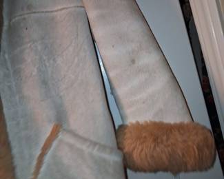 Vintage Penny Lane Shearling Coat