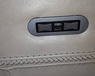 Macy's Ice Sidekick Power Recliner