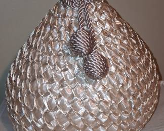 Vintage Mid-Century Woven Straw or Cellophane Hat