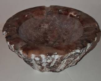 Vintage Alabaster Ashtray, Italian Style