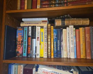Assorted Vintage and Modern Trade Library Books