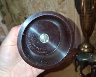 Vintage Trophy Craft Co. Art Deco Style Trophy