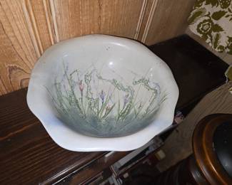 Lena Orlando & Ed Griggs Hand-Painted Porcelain Bowl