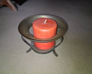 Vintage Brass Candle Holder