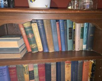 Collection of Vintage Hardcover Literature - Decorative and Reading Copies