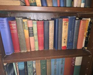 Collection of Vintage Hardcover Literature - Decorative and Reading Copies