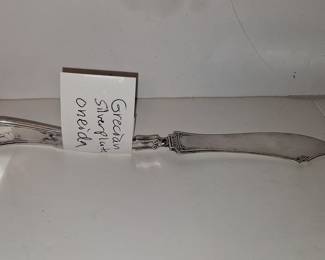 Oneida Community Silverplate Grecian Pattern Fish Knife