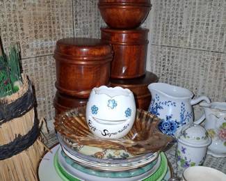Vintage Ceramic Egg Separator