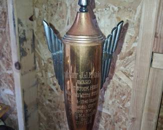 1941 Redwood City Rodeo Art Deco Trophy