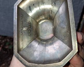 Poole Silver Co. Silver-Plated Candlestick