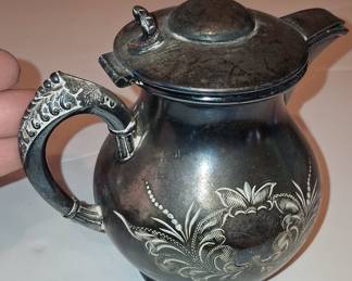 Barbour Silver Co. Quadruple Plate Creamer #25107