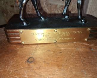 1946 Native Sons Rodeo Trail Class Trophy
