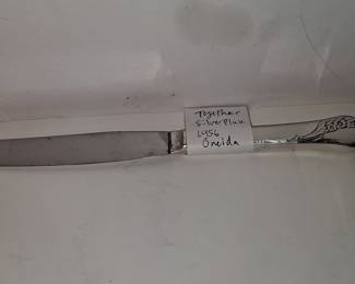 Oneida Community 'Together' Pattern Silverplate Dinner Knife