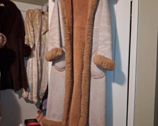 Vintage Penny Lane Shearling Coat