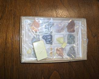Vintage "Specimens from the Desert" Educational Mineral Collection