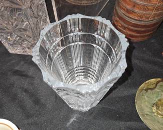 Marquis by Waterford "Cubist" Crystal Vase