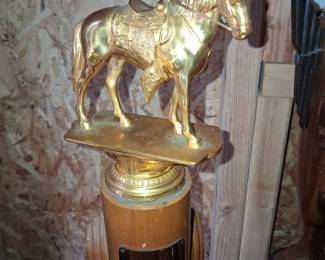 Olsen-Nolte Saddle Shop Promotional Horse Trophy