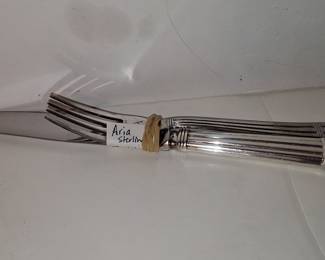 Christofle Aria Sterling Silver Flatware Set