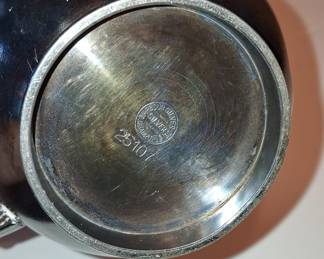 Barbour Silver Co. Quadruple Plate Creamer #25107