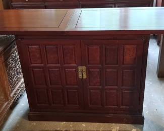 Vintage Chinese Rosewood Bar Cabinet 6'x1'8x2'7"