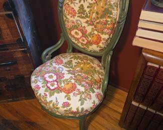 Louis XVI Style Oval Back Side Chair