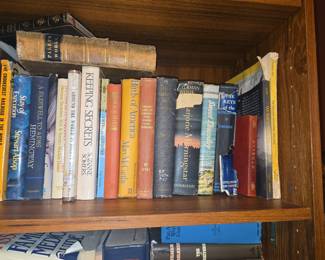 Assorted Vintage and Modern Trade Library Books