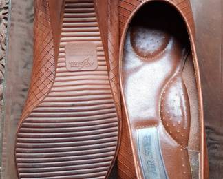 Air Step Women's Woven Wedge Pumps