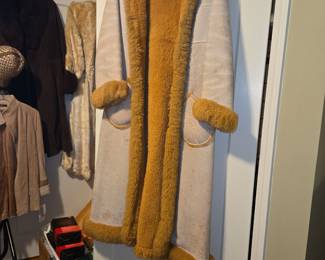 Vintage Shearling Sheepskin Coat