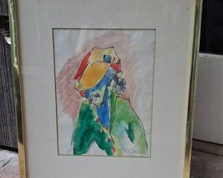 Pierre Ennucio Watercolor Portrait 8"x11"