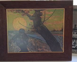 Vincent van Gogh 'Sower at Sunset' Reproduction