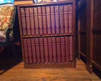 Encyclopedia Britannica 14th Edition with Bookcase