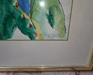 Pierre Ennucio Watercolor Portrait 8"x11"