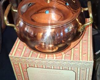 Applejack & Peel Copper Simmer Pot