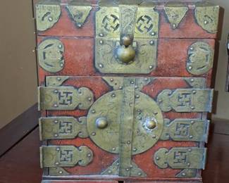 Vintage Korean Bandaji Jewelry Chest
