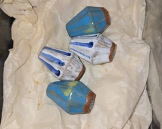 Vintage Japanese Ceramic Knife Rests