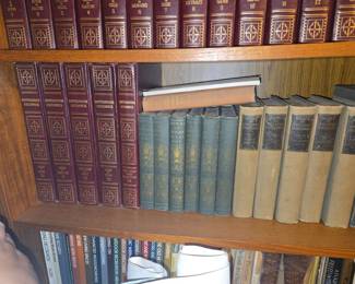 Vintage Literary Book Collections - Fielding, Plutarch, Poe