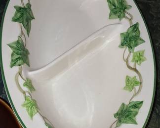 Franciscan Ivy Divided Serving Dish