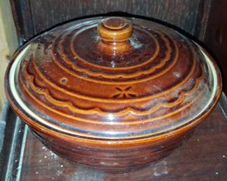 Marcrest Daisy Dot Stoneware Covered Casserole