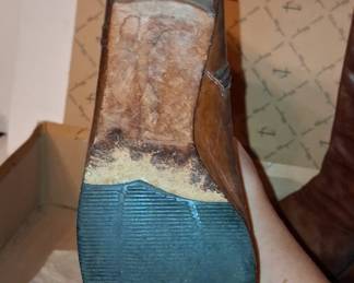 Salvatore Ferragamo Vintage Leather Riding Boots