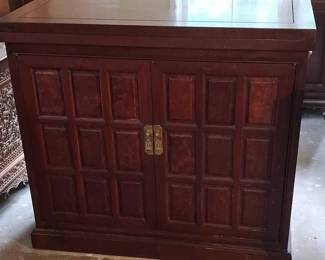 Vintage Chinese Rosewood Bar Cabinet 6'x1'8x2'7"
