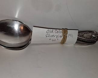 1847 Rogers Bros. Old Colony Silverplated Spoons